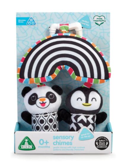 Early Learning Centre Black & White Baby Wind Chimes