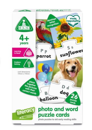 Early Learning Centre Photo & Word Puzzle Cards