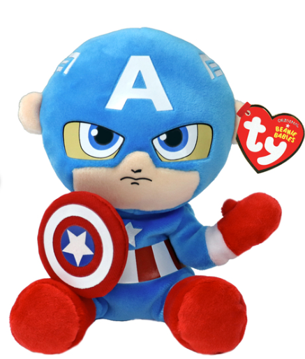 Ty Marvel Soft Beanies Assortment