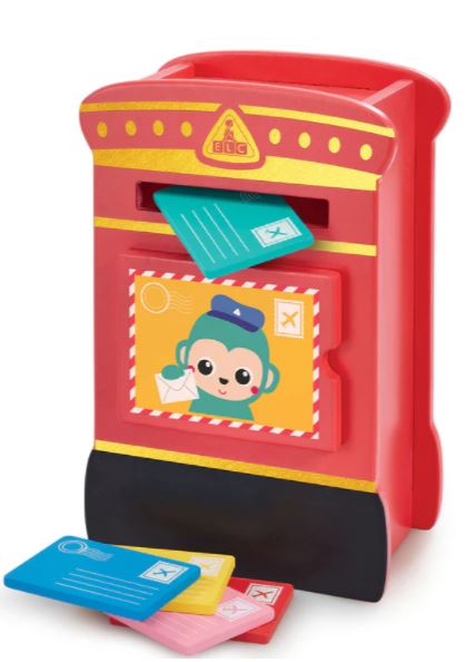 Early Learning Centre Wooden Post Box Playset