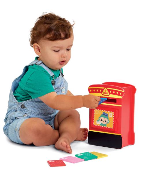 Early Learning Centre Wooden Post Box Playset