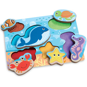 Woodlets Touch And Feel Under The Sea Puzzle