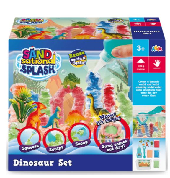 Sandsational Splash Dinosaur Craft Set