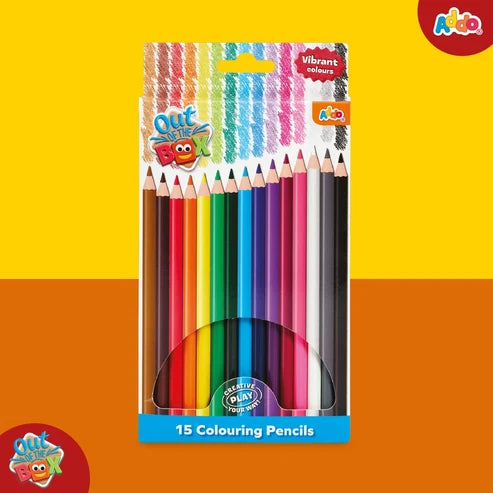 Out Of The Box Colouring Pencils 15's