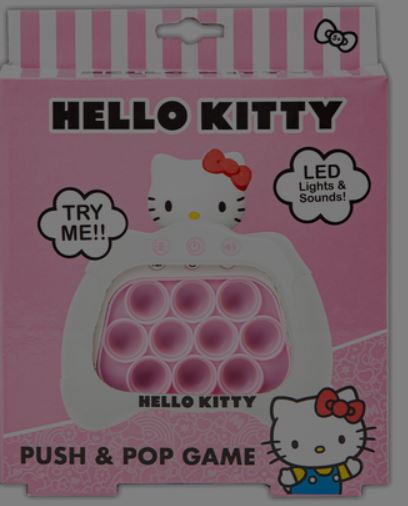 Push And Pop Hello Kitty