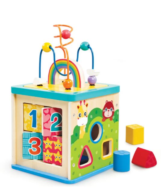 Early Learning Centre Wooden Activity Cube V2