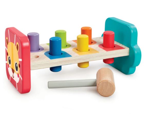Early Learning Centre Wooden Hammer Bench Activity Toy V2
