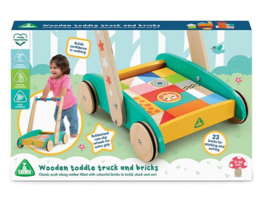 Early Learning Centre Wooden Toddle Truck V2