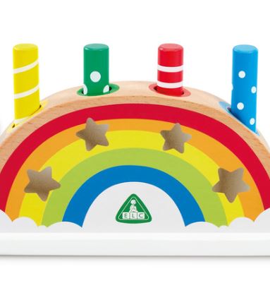 Early Learning Centre Wooden Pop Up Rainbow V2