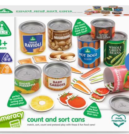 Counting Foods Cans