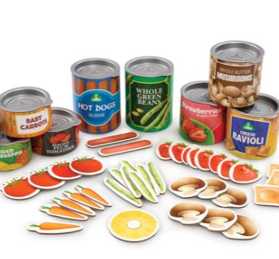 Counting Foods Cans