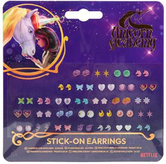 Unicorn Academy Stick-On Earrings