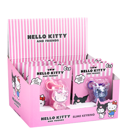 Hello Kitty Slime Keyring Assorment