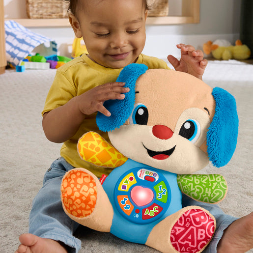 Fisher-Price Laugh & Learn Blue Smart Stages Puppy Learning Toy