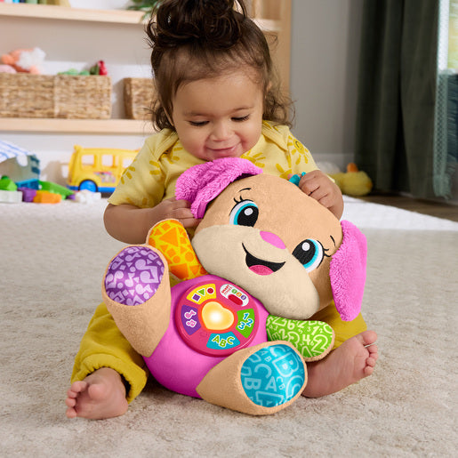 Fisher-Price Laugh & Learn Pink Smart Stages Puppy Learning Toy