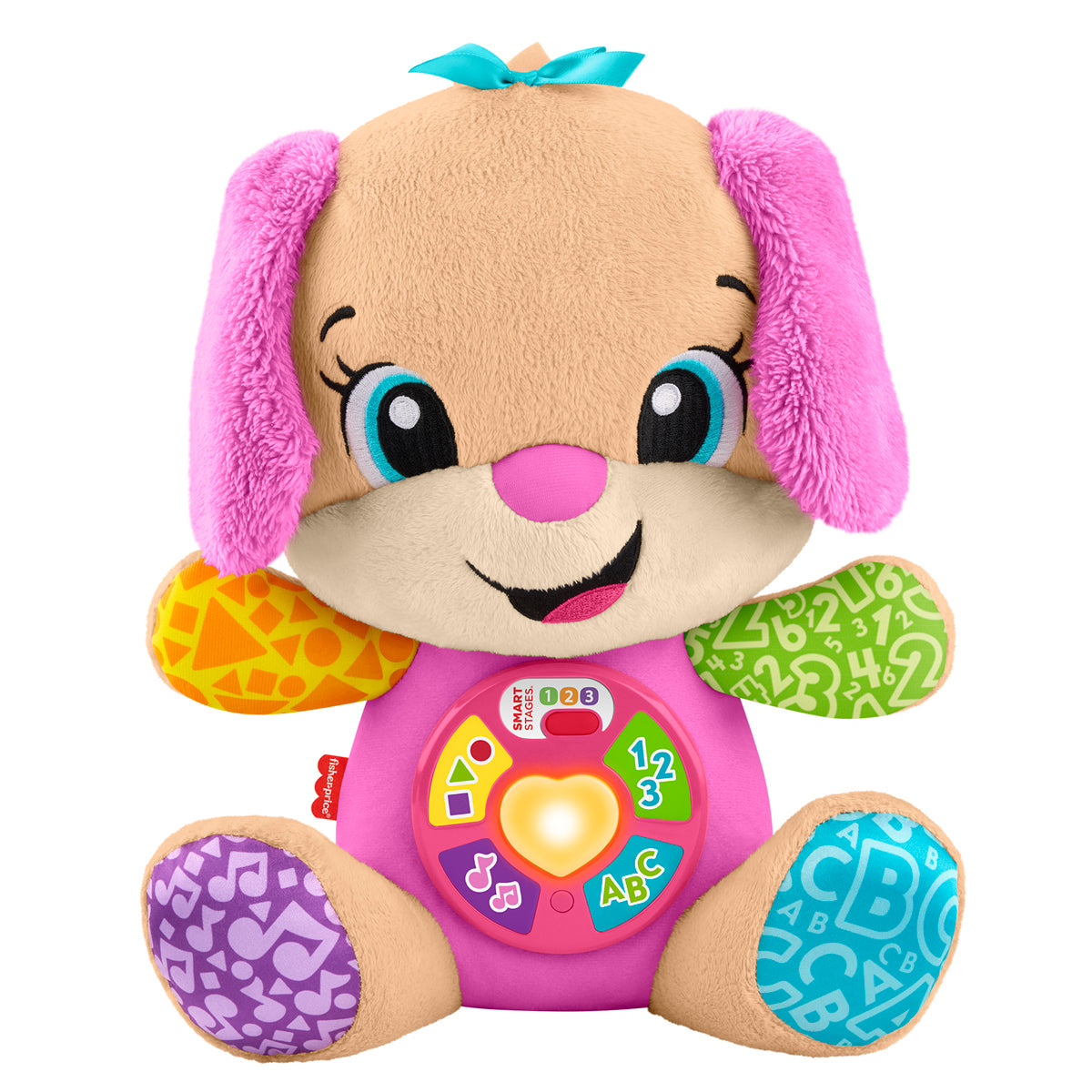 Fisher-Price Laugh & Learn Pink Smart Stages Puppy Learning Toy