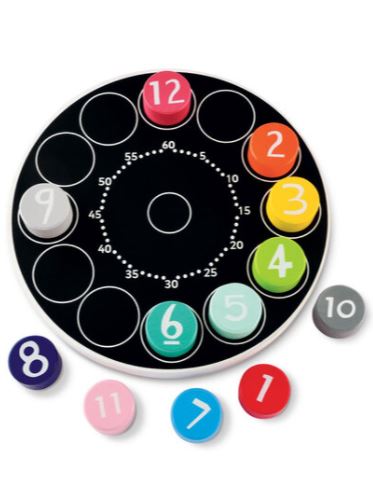 Early Learning Centre Wooden Teaching Clock