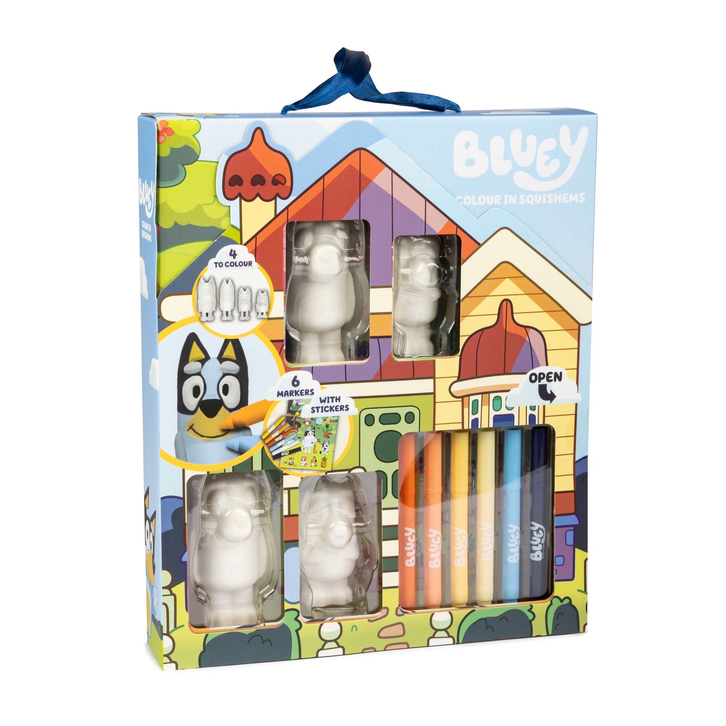 Bluey Colour Your Own Squish'Em