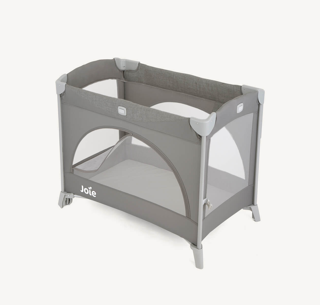 Joie Kubbie Sleep Travel Cot Foggy Grey