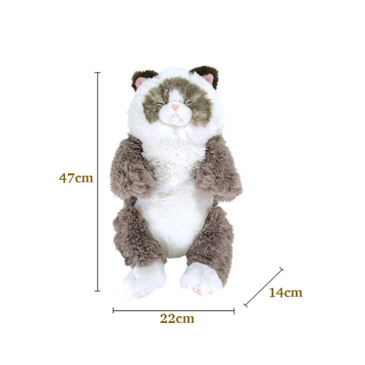 Gbyr Lap Cat Sleeping Ragdoll Toy (Medium)