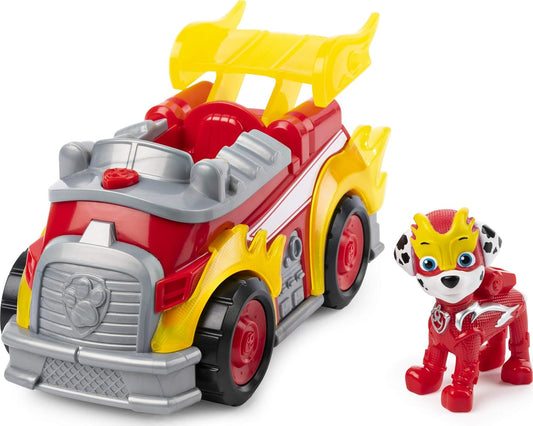 Paw Patrol Mighty Pups Super Paws Marshall Deluxe Vehicle