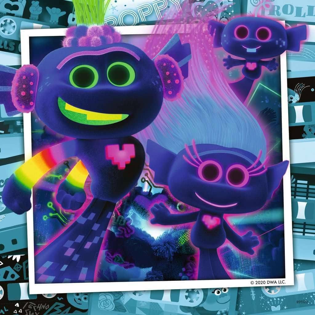 Trolls 2 World Tour 3X49 Piece Jigsaw