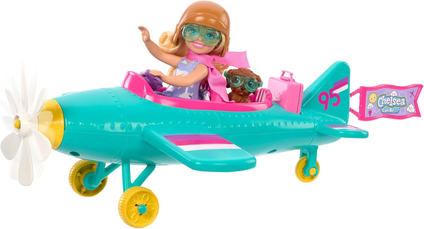 Barbie Chelsea Can Be Plane Doll And Playset