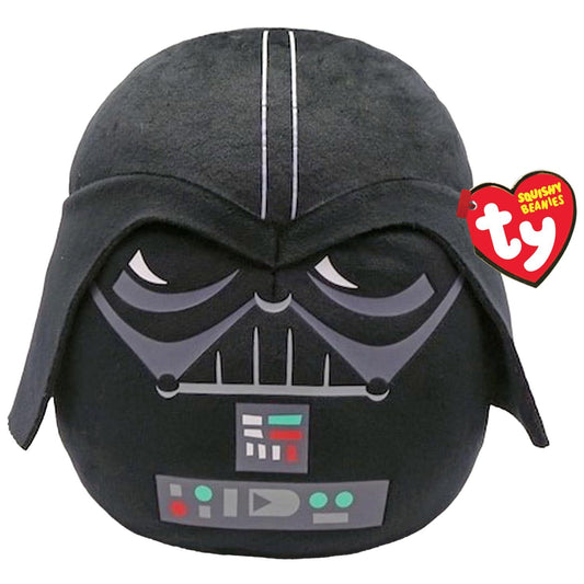 Ty Starwars Darth Vader Squish-A-Boo 10 Inch Beanie Soft Plush