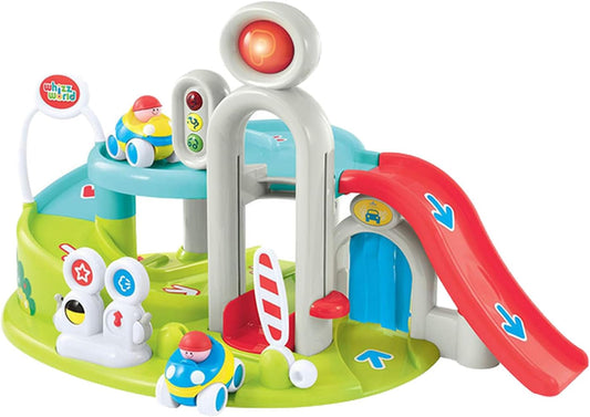Whizz World  Lights and Sounds Garage Set