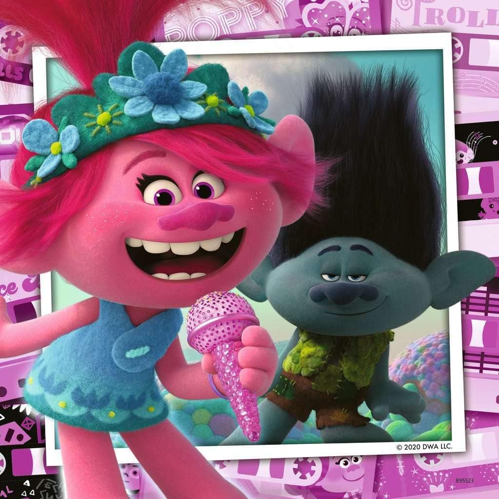 Trolls 2 World Tour 3X49 Piece Jigsaw