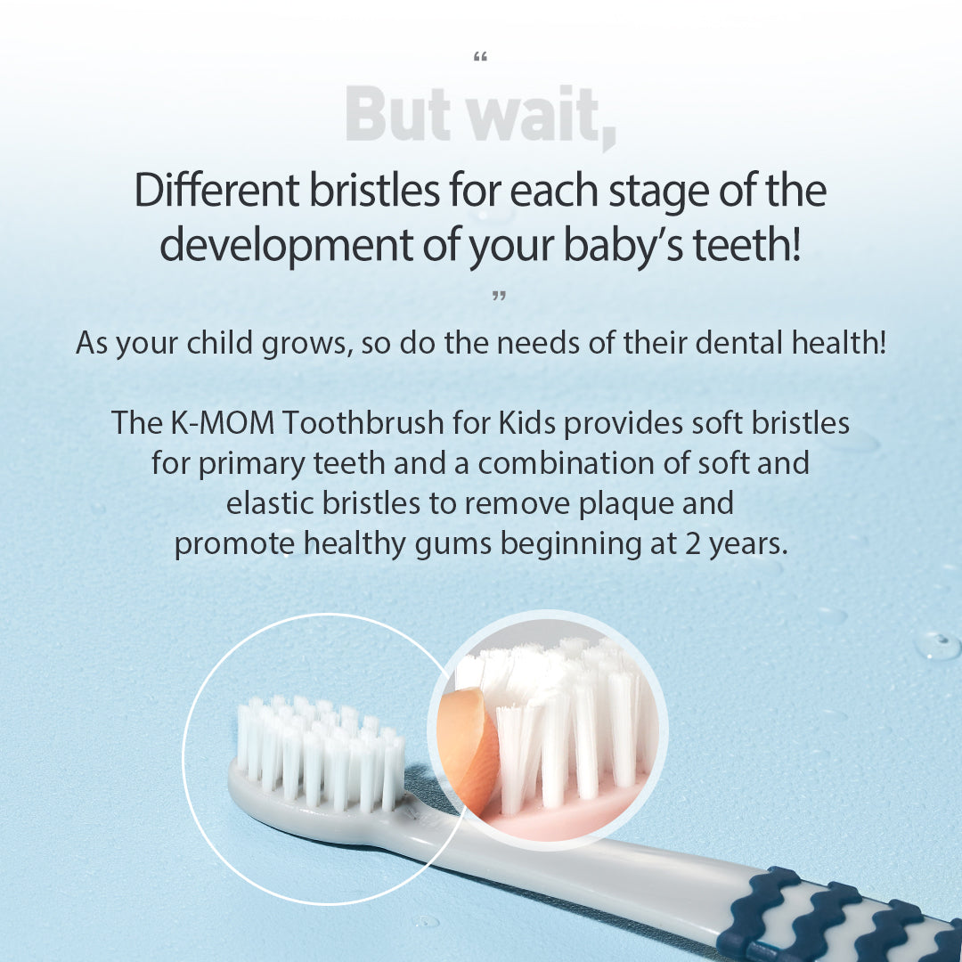 K-Mom Kids Toothbrush 6Pc Step 2 (5-8Years)