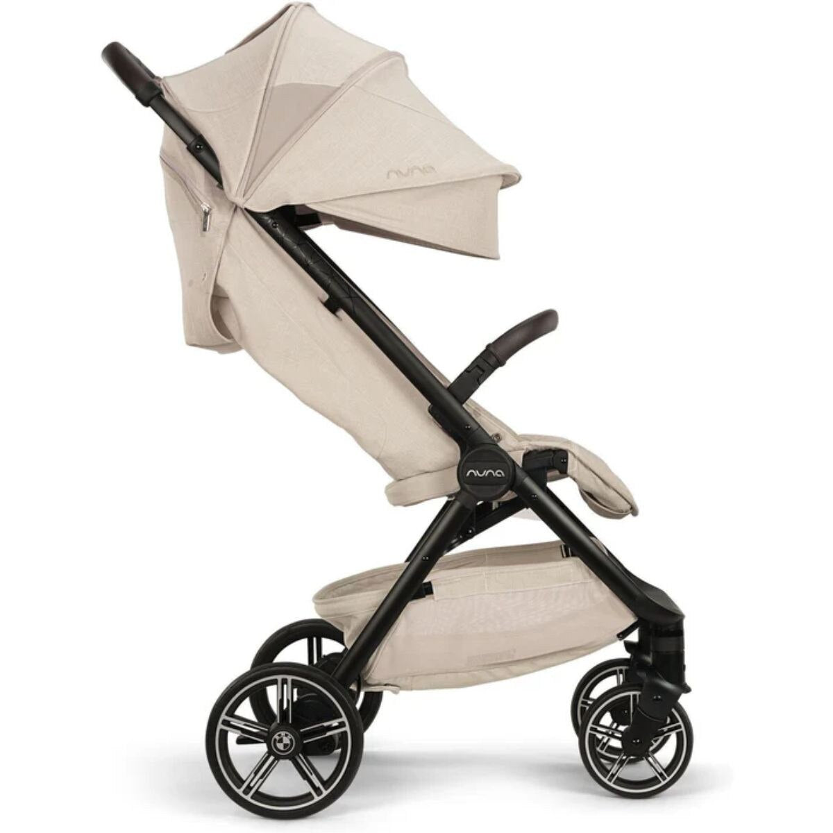 Nuna Trvl Lx Bmw With Raincover & Travel Bag (Mica)