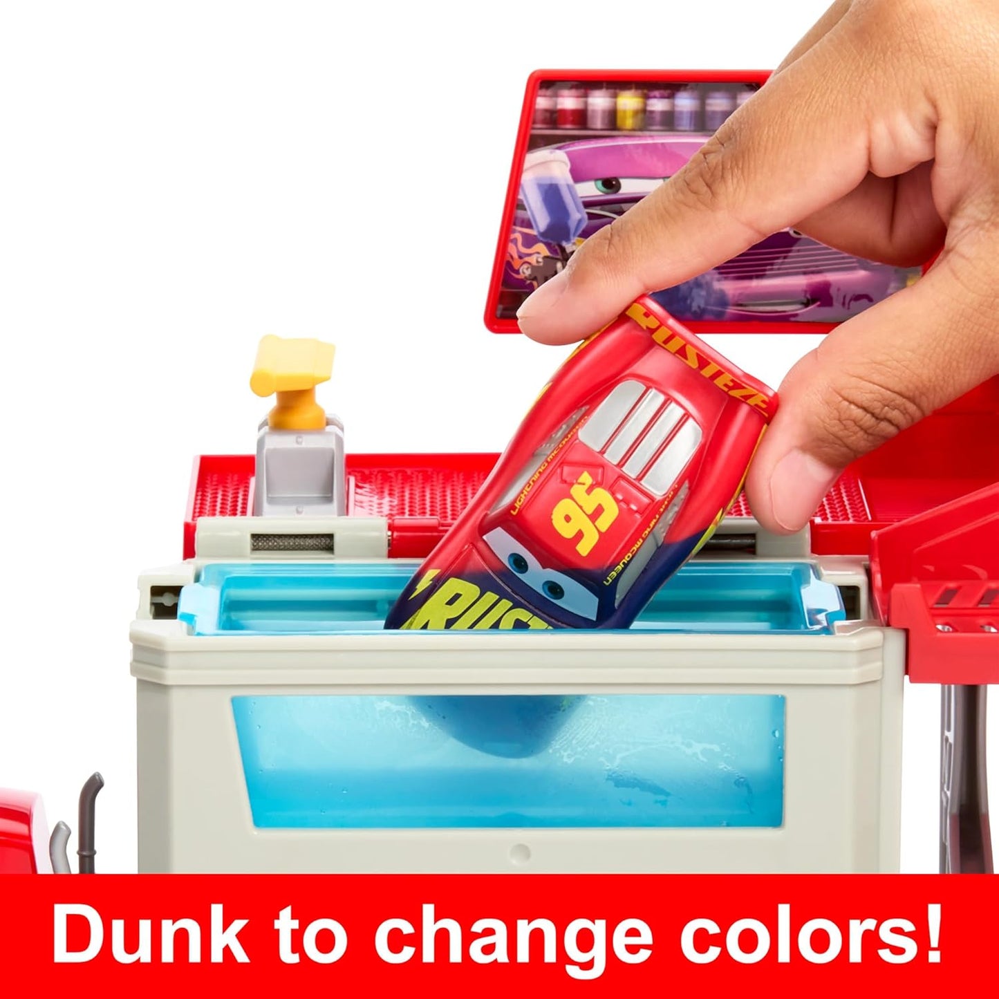 Disney And Pixar Cars Color Changers Mobile Paint Shop Mack Playset