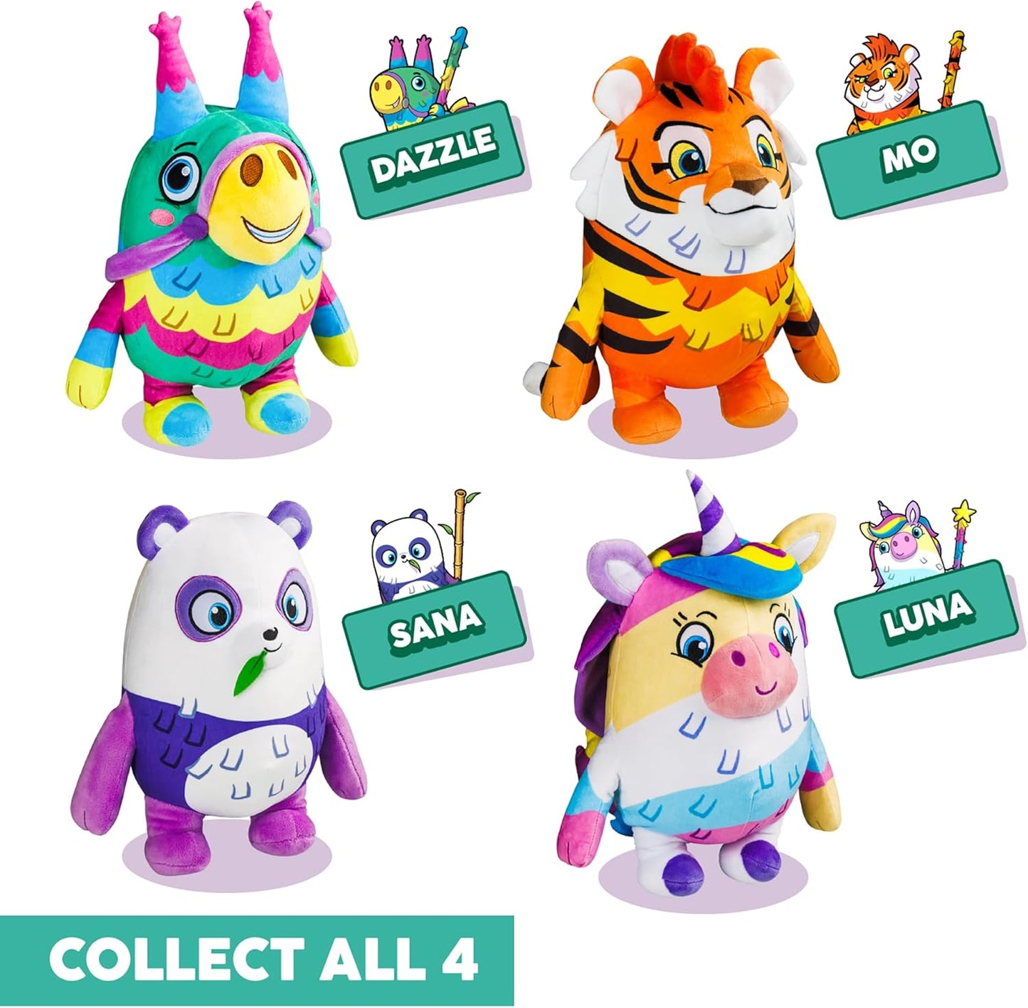 Pinata Smashlings: Huggable 12 Inch Luna The Unicorn