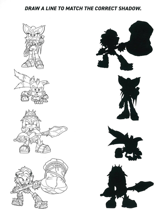 Sonic The Hedgehog Prime Scratch Art Pad