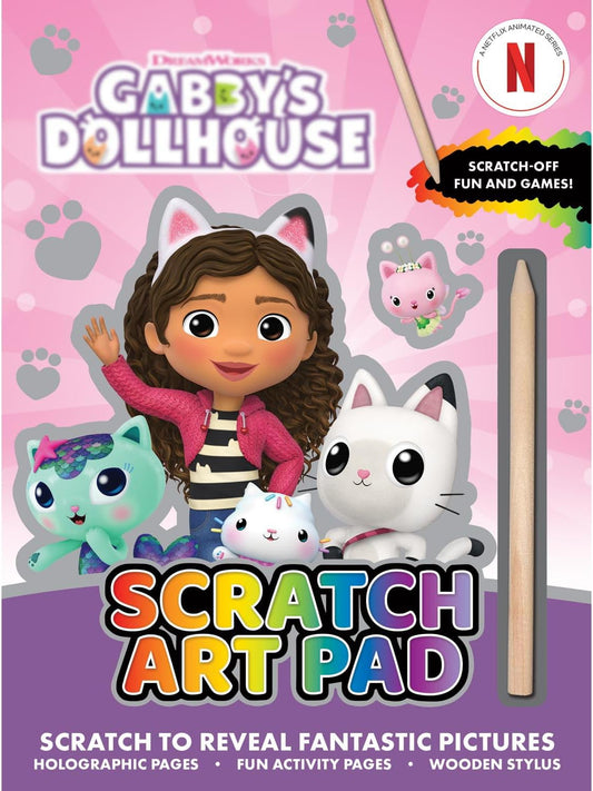 Gabby'S Dollhouse Scratch Art Pad