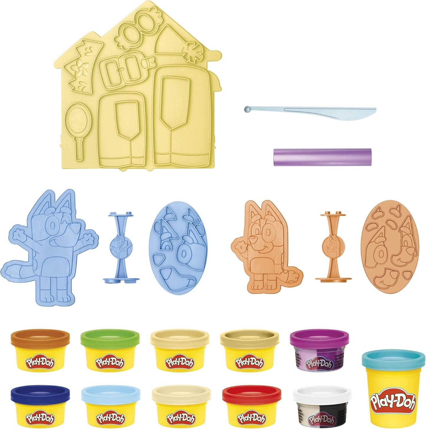 Play-Doh Bluey Make 'N Mash Costumes Playset
