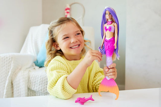 Barbie Malibu Mermaid Doll With Color Change Feature