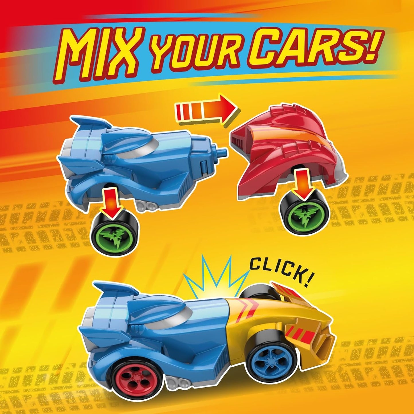 T Racer Mix N Race 3Pack
