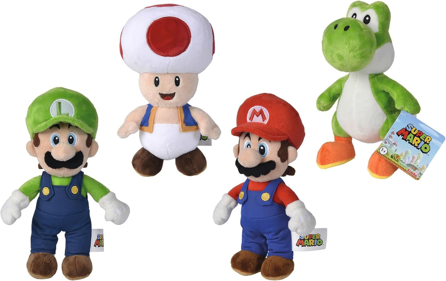 Mario Plush 20Cm Assortment