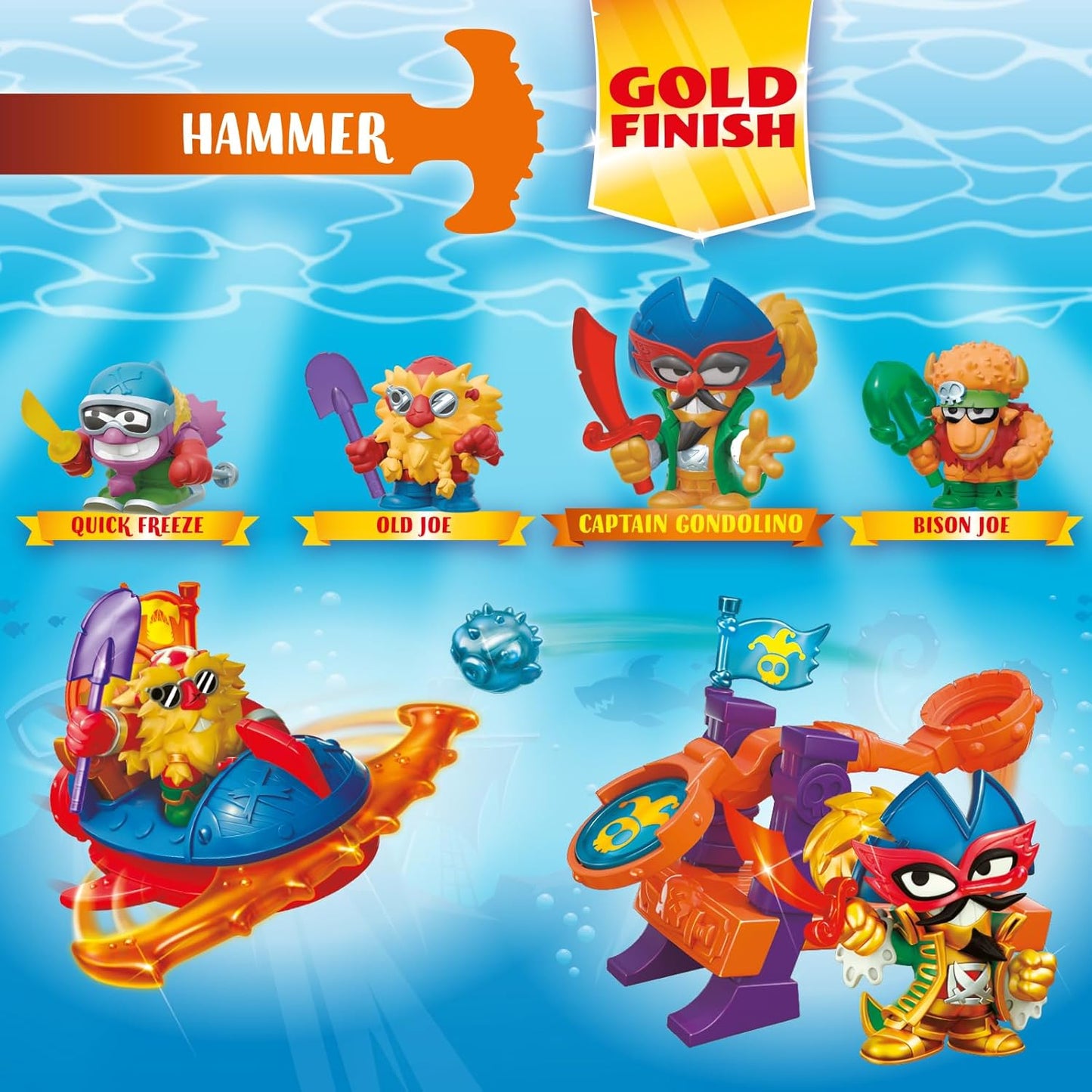 Piratix Adventure World Shark Treasure Series Captain Pack Assortment