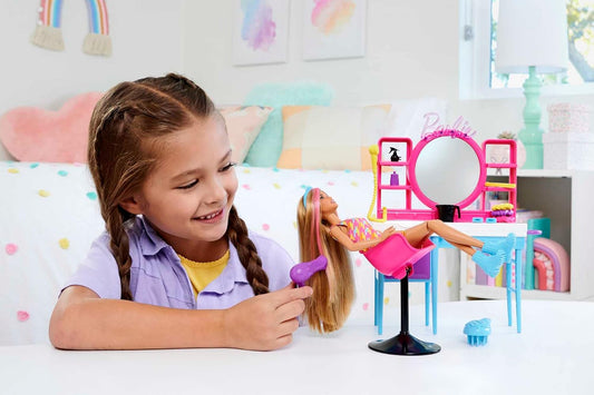 Barbie Doll & Hair Salon Playset