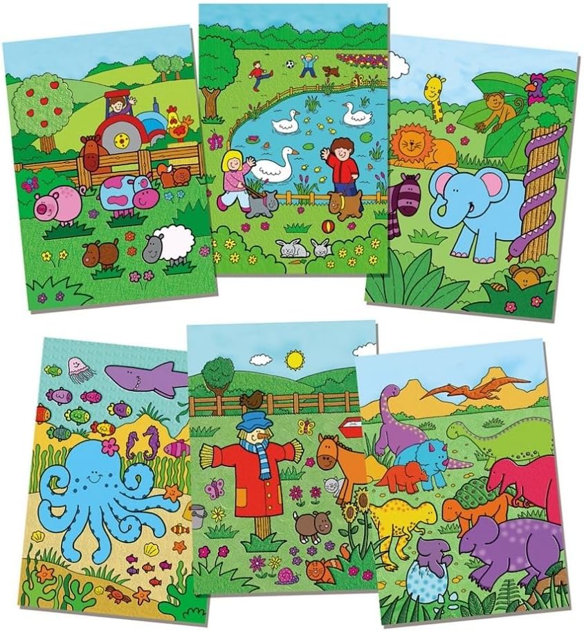 Water Magic Animals Colouring Book