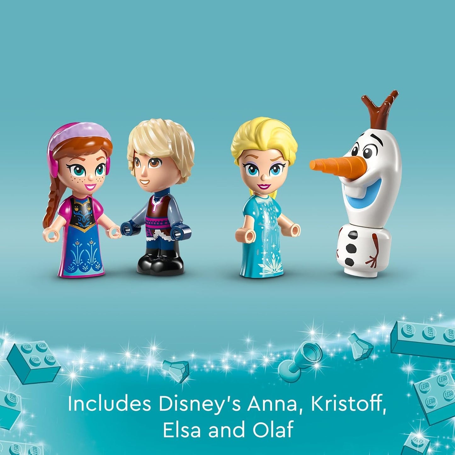 Lego Disney Anna And Elsa'S Magical Carousel