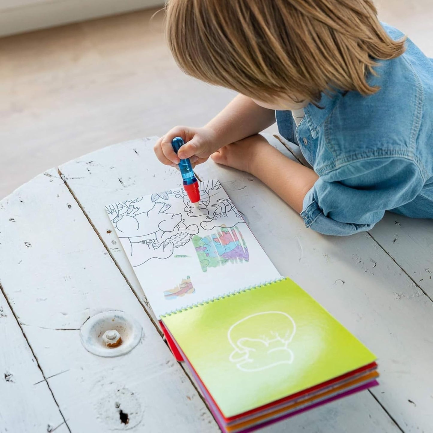 Water Magic Animals Colouring Book