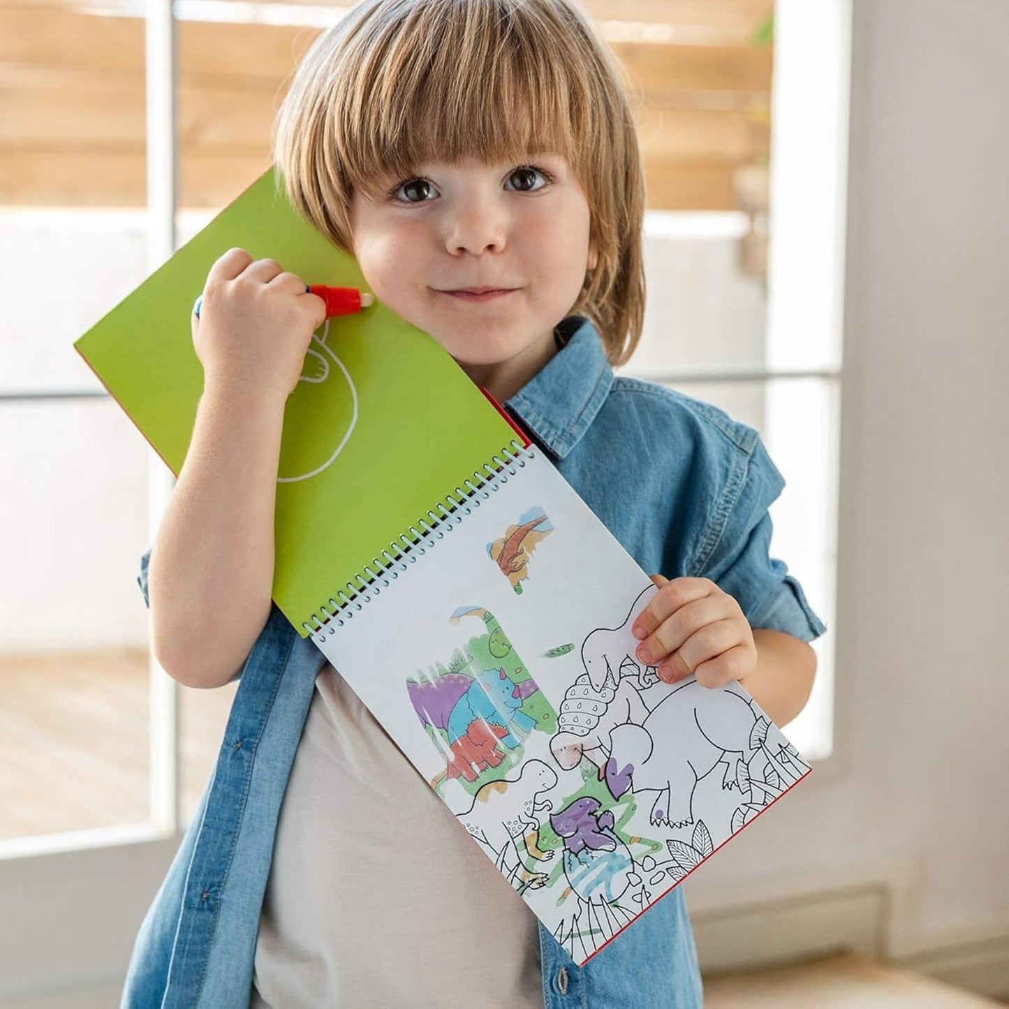 Water Magic Animals Colouring Book