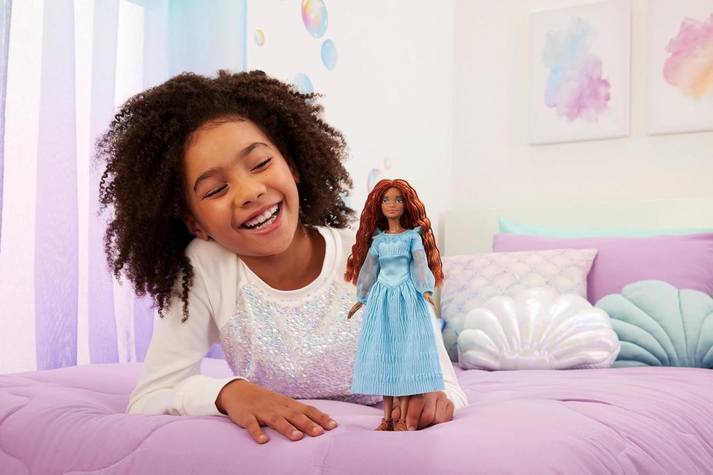 Disney Princess Little Mermaid Doll On Land
