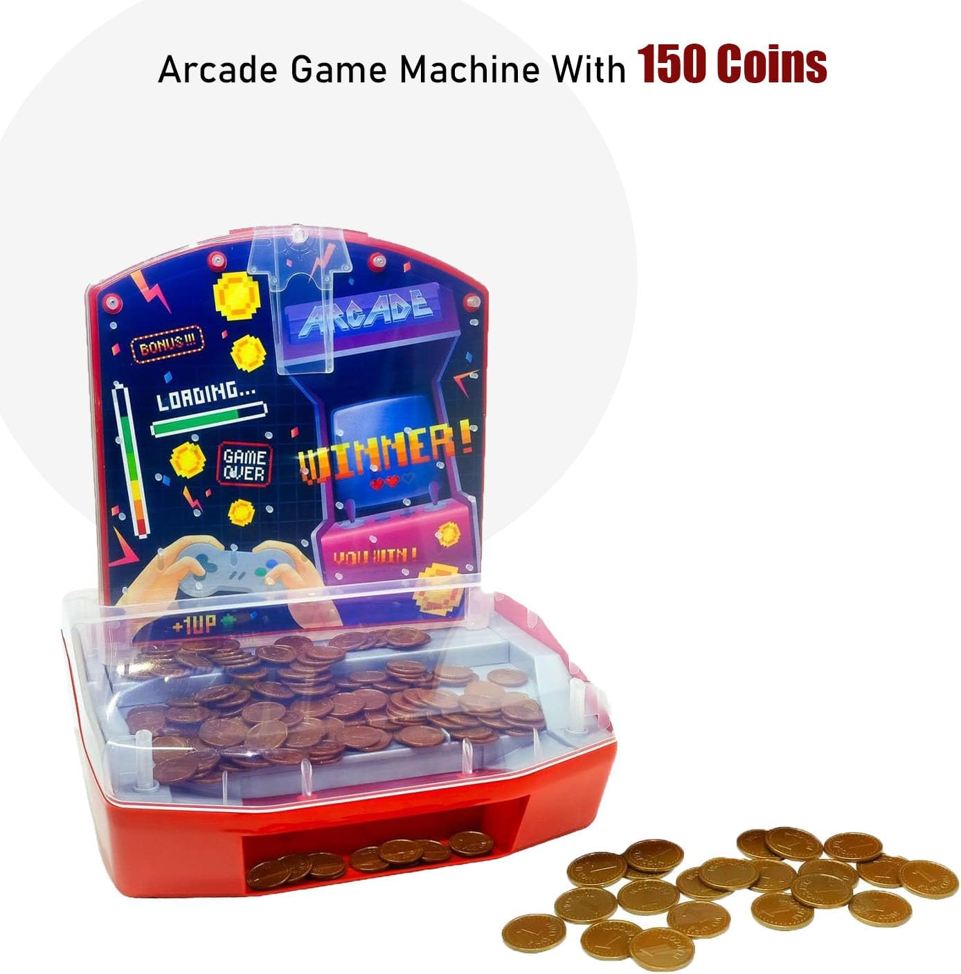 Play & Win Coin Drop Amusement Game