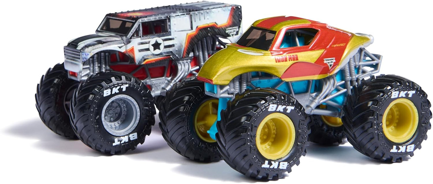 Monster Jam Marvel 1:64 Die-Cast 2-Pack Assortment