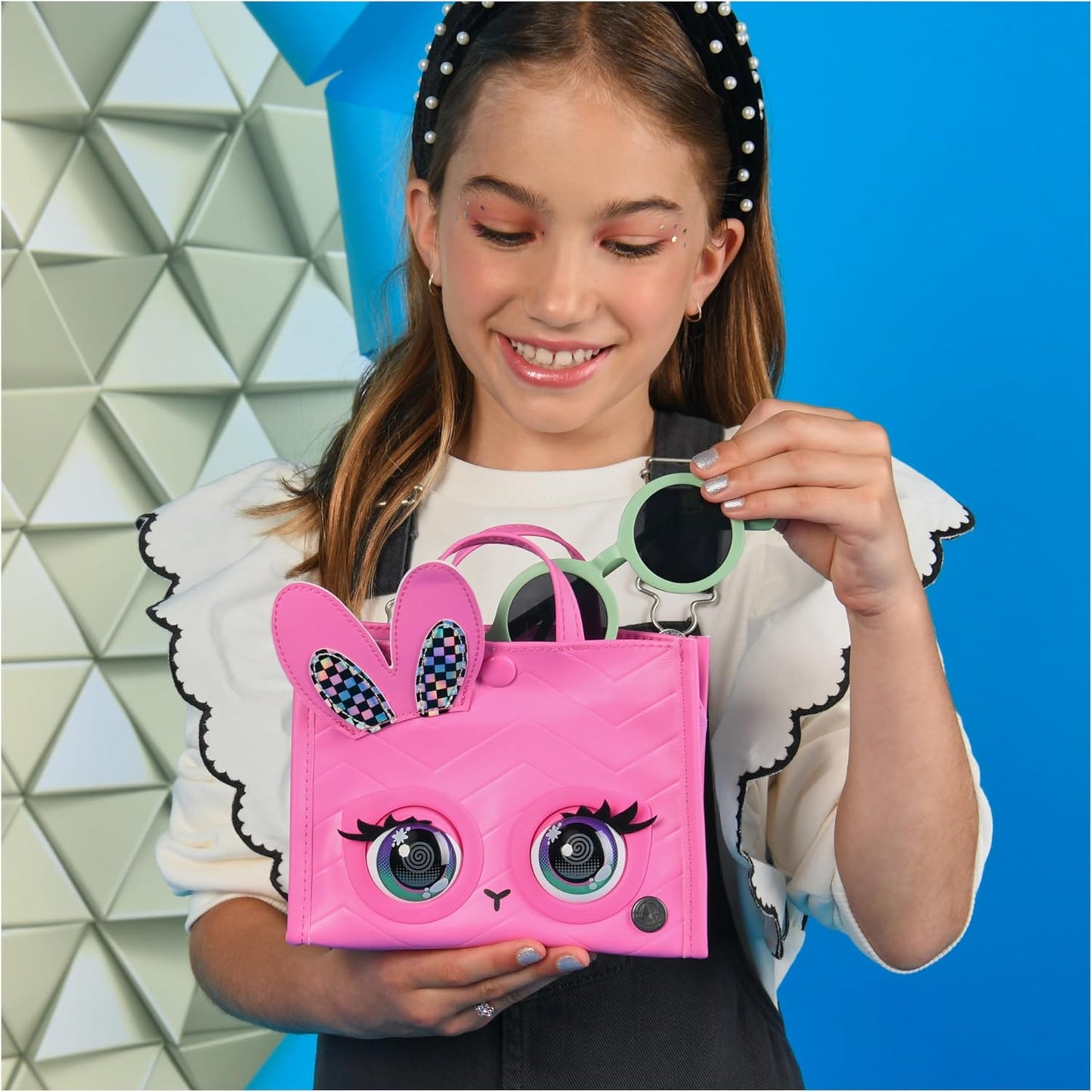Interactive Purse Pets Holly Hop Bunny Tote Bag